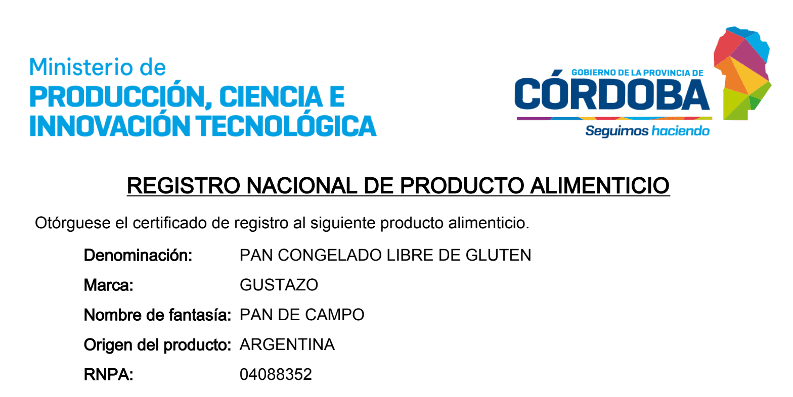 Certificado RNPA 3