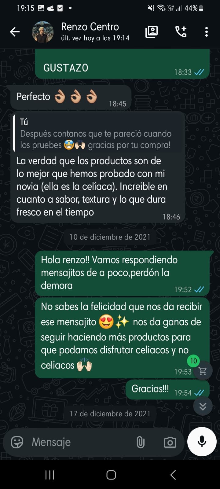 Mensaje WhatsApp 12