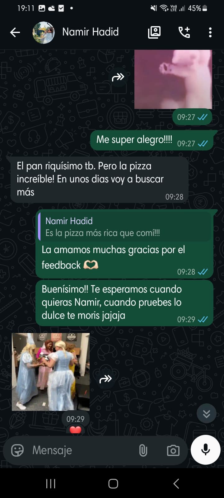 Mensaje WhatsApp 9