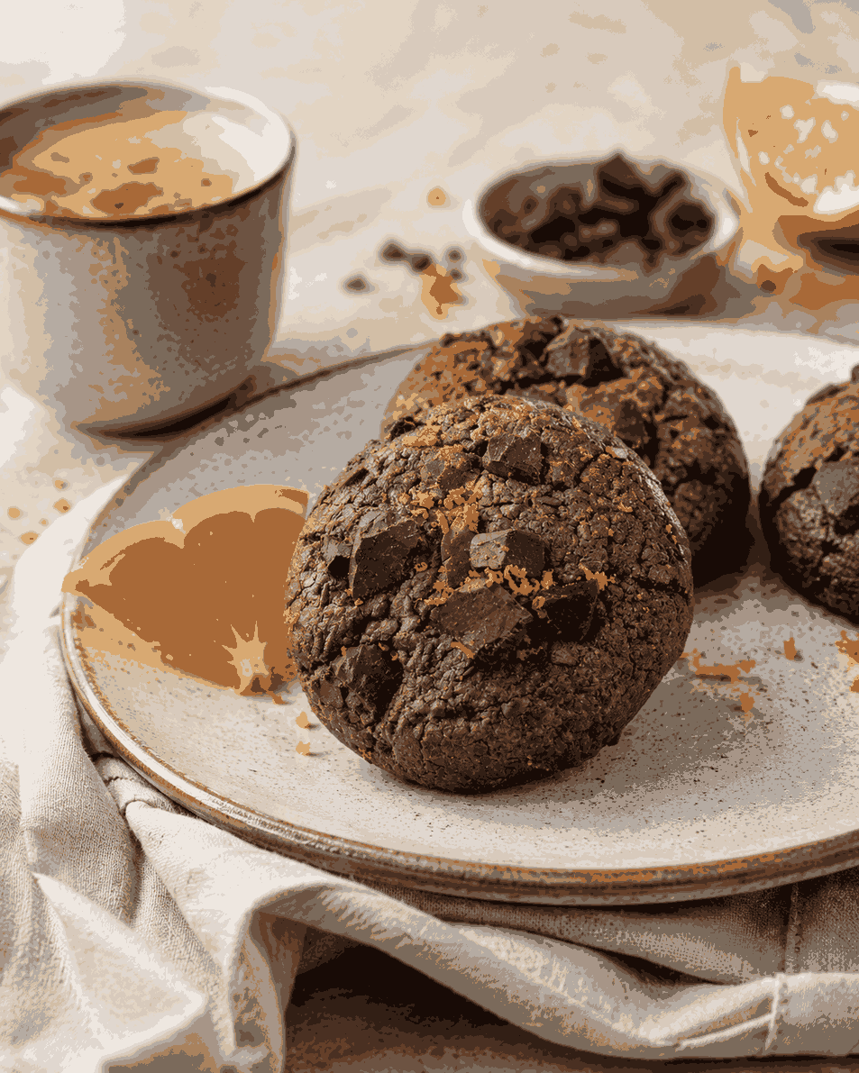 Cookie Naranja y Chocolate
