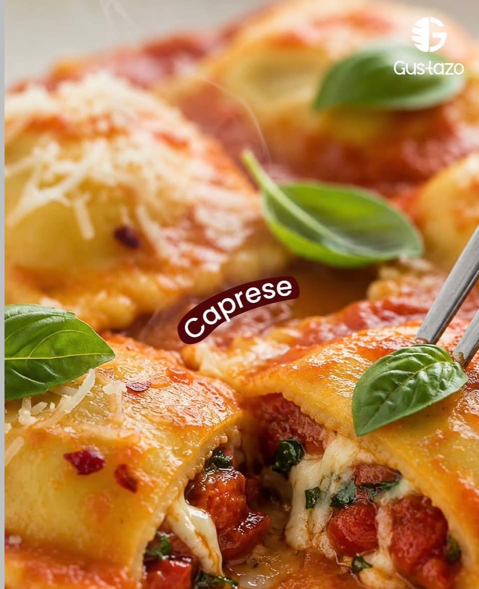 Ravioles Caprese