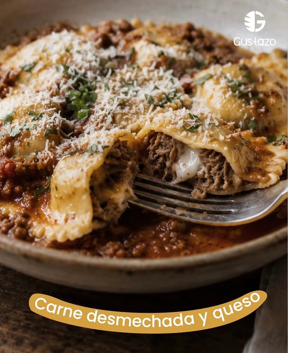 Ravioles de Carne Desmechada