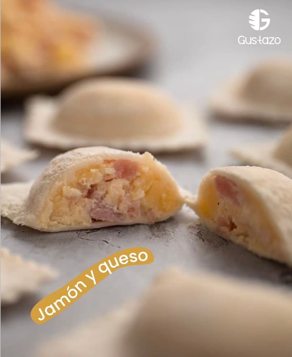 Ravioles de Jamón y Queso